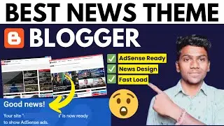 🔥 Premium News Template For Blogger - AdSense Friendly, SEO Friendly ✅ Blogger Templates 2024