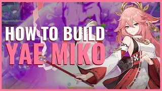 How to Build Aggravate Yae Miko | Weapons, Artifacts & Stats | Genshin Impact
