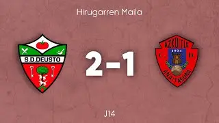 Deusto 2-1 Anaitasuna (14.  Jardunaldia)