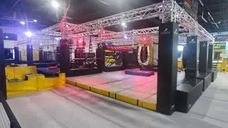💥Нью-Йорк. Ниндзя-зал Ferox Ninja Park в Бруклине