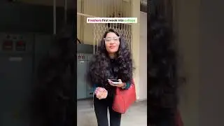 #DelhiUniversity: Some DU Students on First Day | #ducolleges #duupdates #campusnews #collegelife