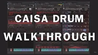 8Dio Caisa Drum Live Play Walkthrough