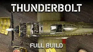 P-47D Thunderbolt 1/48 — Full Build from Unboxing to Final Result