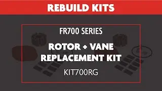 Fill-Rite Rotor & Vane Replacement  - FR700 - KIT700RG