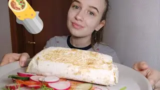Мукбанг ШАУРМА🌯/Я ПОЮ?!/АСМР ЕДА/Mukbang SHAWARMA🌯/AM I A SINGER?!/ASMR FOOD