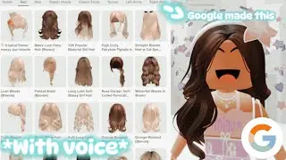 Google makes my ROBLOX AVATAR-😳🤩🤨 (WITH VOICE)