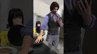 Kelly coocking, Andrew cooking, Free Fire Official Short
