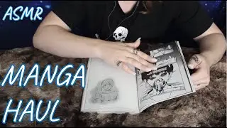 ASMR Manga Haul 💋Soft Spoken & Whispered (Soft Tapping, Tracing)