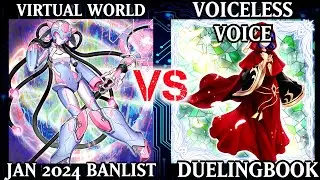 Virtual World vs Voiceless Voice | Dueling Book
