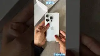 Apple Iphone 15 pro white