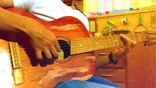 Crazy game on USSR guitar !