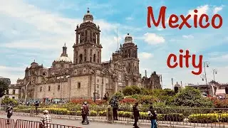 Mexico City downtown walk - 4K - Mexico beautiful places