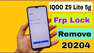 iqoo z9 lite 5g frp lock kaise tode | iq z9 lite 5g frp unlock android 14 | iq z9 lite 5g frp remove