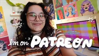 studio vlog ✿ digital drawing, the whole process