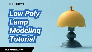 Blender Screw Modifier Lamp Modeling Tutorial