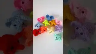 🐘 Мини-слоники крючком