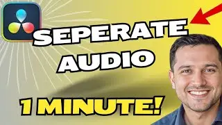 How to Separate Audio from Video in DaVinci Resolve | Quick Tutorial