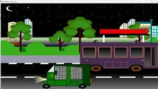 Roadside River View | C++ GLUT Project