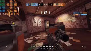 Tom Clancy's Rainbow Six Siege - I5-9400F, GTX 1660 TI, 16GB RAM - Ultra Settings