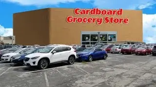 Cardboard Grocery Store