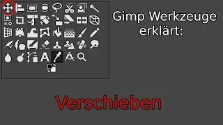 Gimp Werkzeug  Verschieben