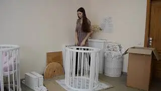 Кроватка Ovalbed, сборка старой модели 2016 года, часть 1