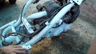 Приобрел интересный проект на Honda Giorno af24 | 12 колеса на Хонду   | Athena  и др тюнинг