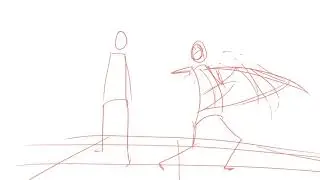 2D Animation: A Friendly Battle [Reminiscence] Animatic