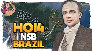 INÍCIO DE UM BRASIL MAIS TEMIDO! HOI4 NSB Brazil ep01