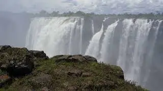 Devils Pool Victoria Falls South Africa. 28.12.22. Купель Дьявола Водопад Виктория Южная Африка.