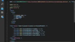 Displaying XML data in PHP