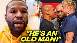 Mayweather Just DESTROYED Jake Paul For Fighting 58yr Old Mike Tyson