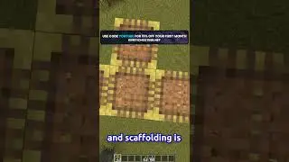 How To Craft Scaffolding!
