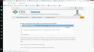 How to check tds deducted online on Traces