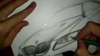 Рисунок карандашом с нуля (BMW M3)К. Владимир