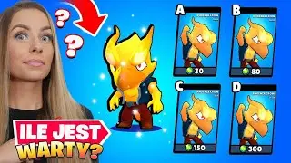 Zgadnij CENĘ SKINA 💸 QUIZ w Brawl Stars! 🤯