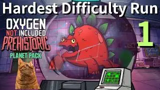 Teleporter Rush! | Prehistoric Max Difficulty Oxygen Not Included Run