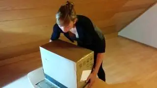 BitCrane T110 Review - Unboxing (German) Bit Coin Mining Hardware