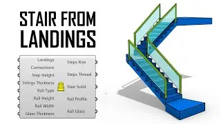 Parametric Stair (Grasshopper Script)