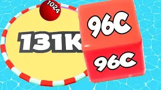 The Evolution Jelly Jully : Jelly Tube Run 2048, Number Run⭐Max Level Gameplay (New Level)