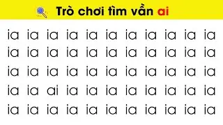 Học Vần AI | Dạy Trẻ Học Vần Qua Trò Chơi Nhanh Thuộc Nhất| Nguyễn Thị Lan Anh