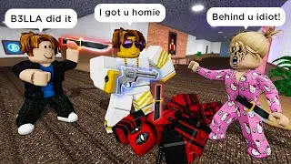WHO'S THE MURDERER? - Roblox MURDER MYSTERY 2 Funny Moments (Part 1) 👮🏻🕵🏻