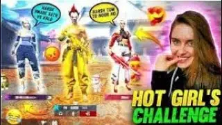 1 Vs 6 Pro Girls Fast Gameplay in Free fire 🔥 ll No internet Prank ||