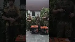 Генератори від Маріуса доставлені в Україну і передані нашим військовим! 😎