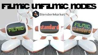 Filmic Unfilmic Nodes Blender Addon