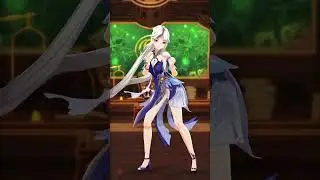 Ningguang - K/DA ~ THE BADDEST【MMD Genshin Impact】#Shorts #KDA