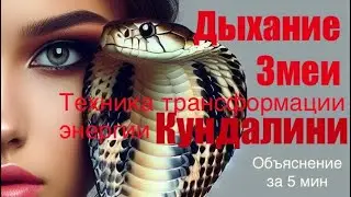Дыхание Змеи. Продвинутая техника трансформации энергии Кундалини.