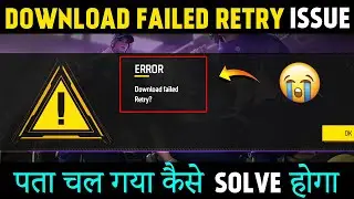 Free fire max download failed retry error | How to fix download failed retry problem in free fire