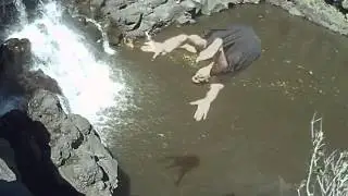 Cliff Jumping Seven Sacred Pools Maui Hawaii Front Flip