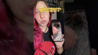 Ela só queria ajudar uma abelha cansada 🐝🥹🤏